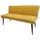 Hti-Living Polsterbank Mesilla Gelb 140 x 40 x 48 cm