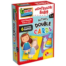 Lisciani Montessori Baby Activity Double Cards