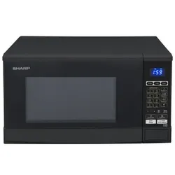 Sharp R670BK Mikrowelle Schwarz Solo-Mikrowelle Arbeitsplatte 20 l 800 W