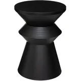 ATMOSPHERA CREATEUR D'INTERIEUR Atmosphera - Couchtisch Sohan - Metall - schwarz D. 49 cm - Schwarz