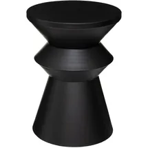 ATMOSPHERA CREATEUR D'INTERIEUR Atmosphera - Couchtisch Sohan - Metall - schwarz D. 49 cm - Schwarz