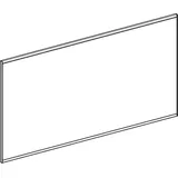 Geberit Option Plus 135x70cm, Alu elox., dir./ind. Beleucht.