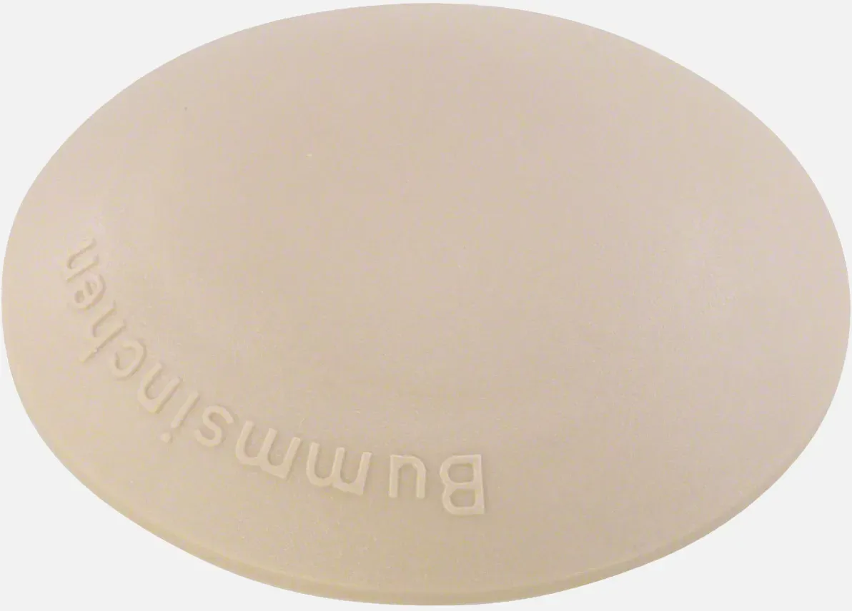 2 HSI Türstopper - Bummsinchen - Kunststoff - beige - 10x40mm