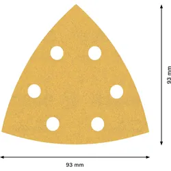 Bosch EXPERT C470 Schleifpapier für Deltaschleifer - 2608900931