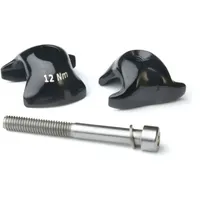 Ritchey Wcs 1-Bolt Ersatzklemme, 7X7Mm Streben, Stütze Carbon - Schwarz,