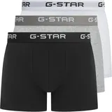 G-Star Boxershorts ASH Trunk 3er Pack Weiß/Grau/Schwarz M