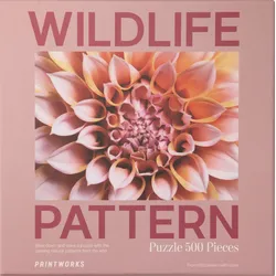 Printworks Wildlife Pattern Dahlia Puzzle