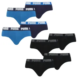 Puma Herren Slip Basic Brief Unterhose Unterwäsche 4er 6er 8er Pack in M 8er Pack