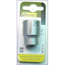PROXXON 1/2"-Vielzahn-Steckschlüsseleinsatz 12-kant. - 21 mm