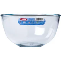 Pyrex Teigschüssel Schüssel Salatschüssel Borosilikat 2 l klar