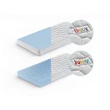 Betten-ABC OrthoMatra Mini-Duo, Baby-/Kindermatratzemit Baby- und Kleinkindseite, Bezug waschbar
