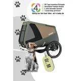 Croozer Dog Enna moss green 2022