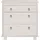 OTTO home Kommode OTTO HOME "Indra", weiß, B:74cm H:75cm T:35cm, Massivholz, Sideboards, Kommode, 74 cm breit