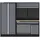 feistos Werkstatteinrichtung Apollo 32 Schwarz/Anthrazit 46x228x200cm