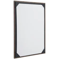 Securit® Album Speisekarte "Walnut Range", Walnussholz, mit Fotoecken um eine A4 Seite darzustellen, Walnuss 32x23,3x0,7cm | 0,3kg