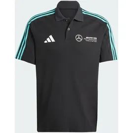adidas MERCEDES - AMG PETRONAS FORMULA ONE TEAM DNA POLOSHIRT schwarz|weiß M