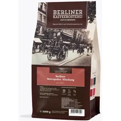 Berliner Kaffeerösterei Berliner Metropolen Mischung 1kg