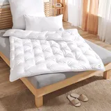 Traumschlaf Faserdecke Down Touch Active medium, Füllung: 100% Polyester 140x200 cm - weiß
