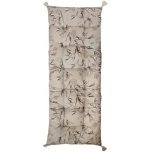 Chic Antique Liegenauflage 180 x 70 cm taupe floral 2-tlg.