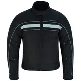 PROANTI Motorradjacke Sommer Biker Motorrad Jacke leichte Textil Motorradjacke - M