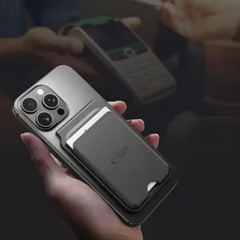 techprotect MagWallet Stand Universalhülle schwarz