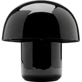 Kare DESIGN Tischleuchte Mushroom Schwarz 20 cm