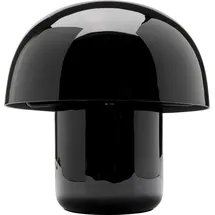 Kare DESIGN Tischleuchte Mushroom Schwarz 20 cm