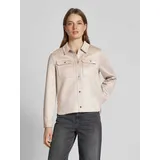 STREET ONE Jacke mit Druckknopfleiste, Beige, 40