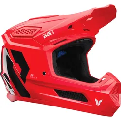 Thor Fleet Forge, Motocrosshelm - Neon-Rot/Schwarz/Weiß - XL