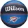 Wilson NBA Team Tribute Oklahoma City Thunder Outdoor Gummi 7