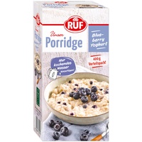 RUF Porridge Blueberry Yoghurt, beliebtes Oatmeal mit Blaubeer-Stückchen, ideal für Unterwegs & im Büro, schnell zubereitet, Vorratspackung, 1 x 400g