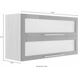 kochstation Hängeschrank KS-Samos 110 x 34 x 57 cm Schwarz