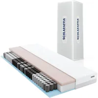 Schlaraffia myNap TFK-Matratze, 120x200cm: Premium-Qualität für hohen Schlafkomfort, 7-Zonen-Komfort, Härtestufe mittel, Taschenfederkern, atmungsaktiv, TÜV Rheinland Qualität, Oeko-TEX Standard 100