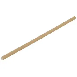 Ekoe Havana-farbene kompostierbare Papierstrohhalme 0,6x20 cm 250 Stk