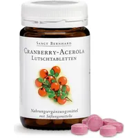 Kräuterhaus Sanct Bernhard Cranberry-Acerola Lutschtabletten 90 St.