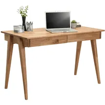 Linea Natura Schreibtisch Bonn Wildeiche massiv