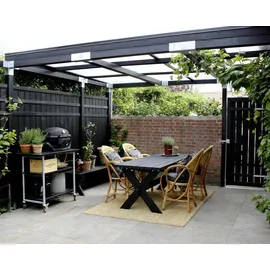 Plus Rustik 180 x 180 cm schwarz