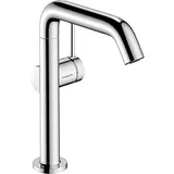 Hansgrohe Tecturis S Waschtischarmatur 73364000 Ausladung 210mm, mit Schwenkauslauf und Push-Open-Ablaufgarnitur, chrom