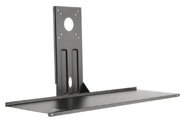 Maclean Brackets MC-756 - VESA Tastaturhalterung, schwarz Monitor-Halterung schwarz