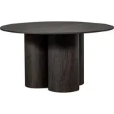 Woood Esstisch »Oona«, runde Form, deutlich sichtbarer Holzmaserung, H 75 cm x Ø 140 cm