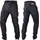 Trilobite Acid Scrambler Doublelayer Motorrad Jeans, schwarz, 34/32