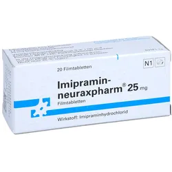 IMIPRAMIN-neuraxpharm 25 mg Filmtabletten 20 St