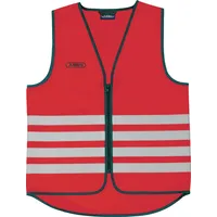 ABUS Lumino Day Vest Warnweste Rot Modell 2024