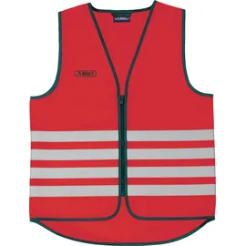 ABUS Lumino Day Vest Warnweste Rot Modell 2024
