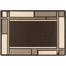 Peyer Syntex Teppich Smilla Bordüre anthrazit 160 x 110 cm