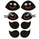 buttinette Applikationen "Städte", Größe: 3,3–8,0 cm, Inhalt: 3 Stück