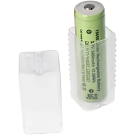 AccuCell Flexible Aufbewahrungsbox für 1 Stück Akku 21700, 20700, 18650, 18500
