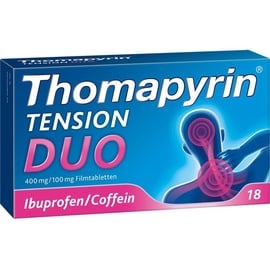 Sanofi-Aventis Thomapyrin TENSION DUO 400 mg/100 mg Filmtabletten