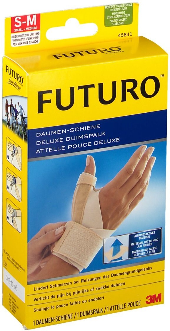 Futuro Daumen-Schiene Größe S/M Bandage(s) 1 St beige 1 St Bandage(s)