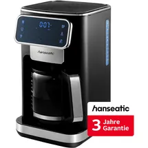Hanseatic Filterkaffeemaschine HCMD151100BD schwarz